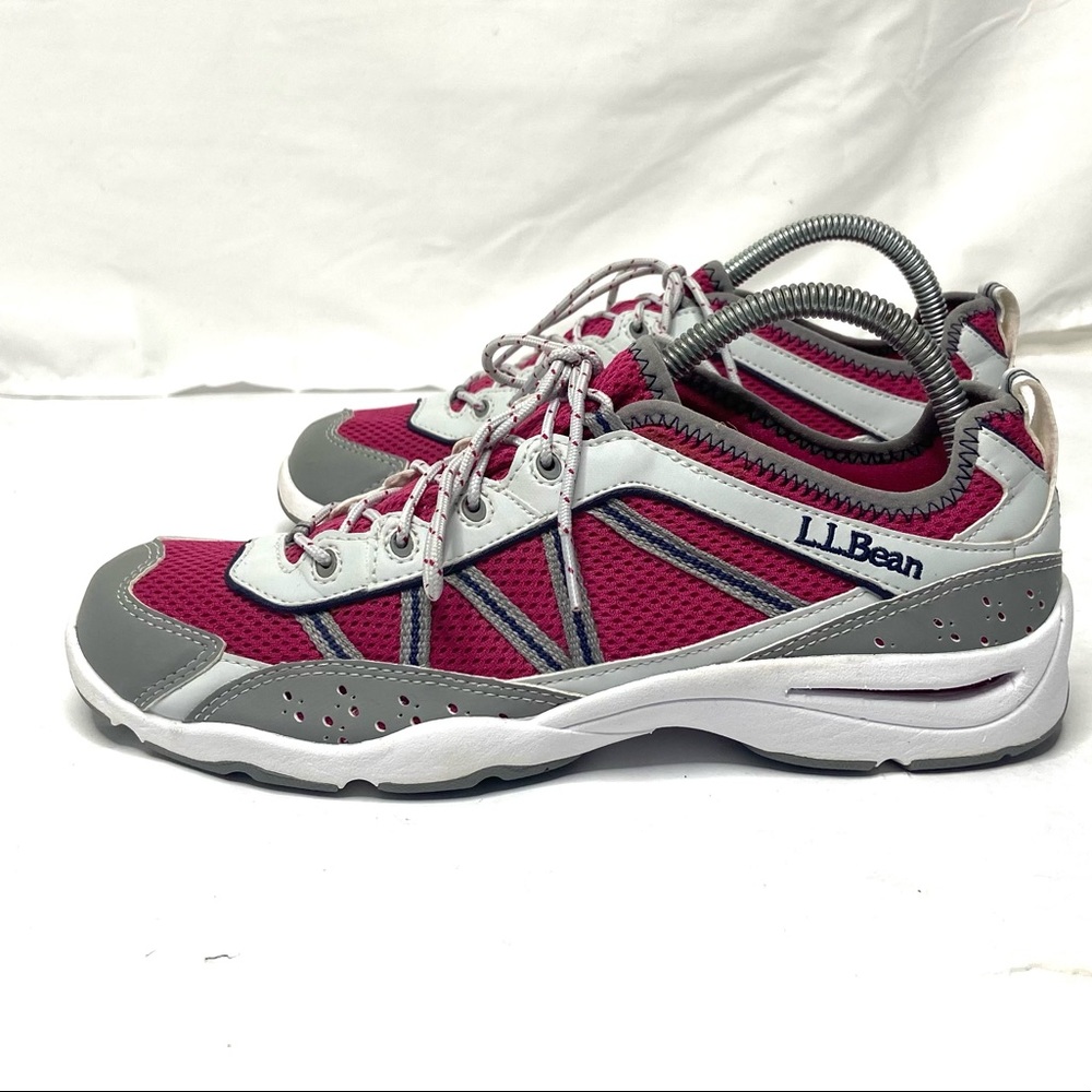 L.L. Bean Mesh Lace Up Sneakers Sz 9.5